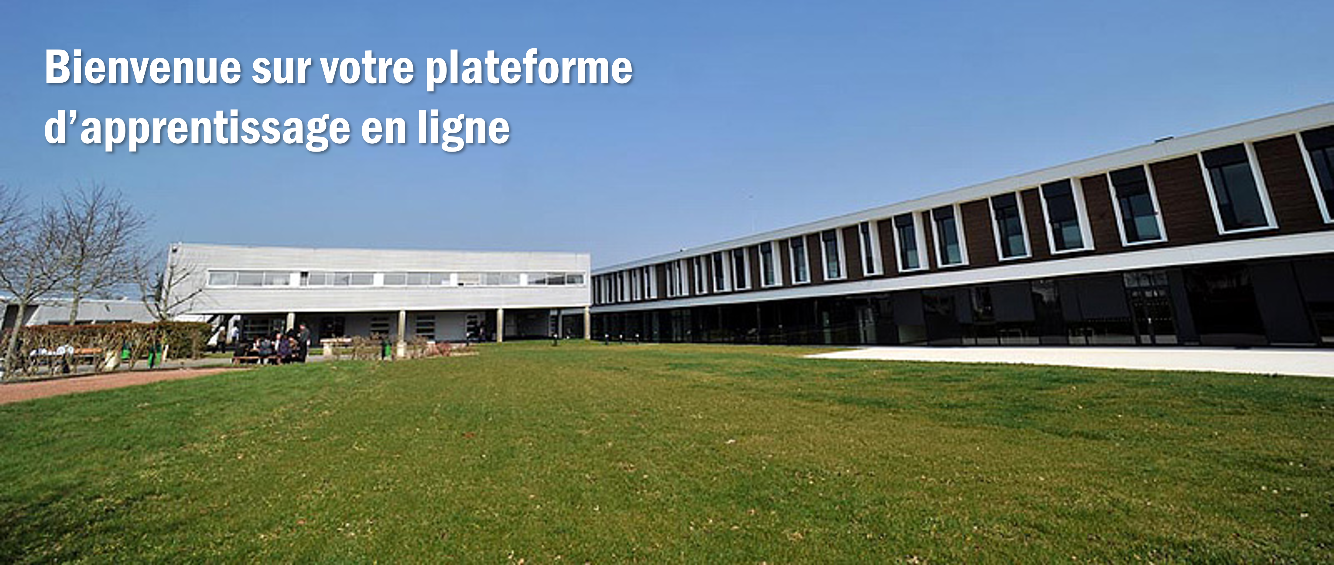 Bienvenue sur votre plateforme d'apprentissage en ligne